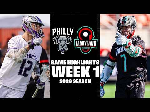 Philadelphia Waterdogs vs. Maryland Whipsnakes Week 1 Game Highlights | 2026 Season