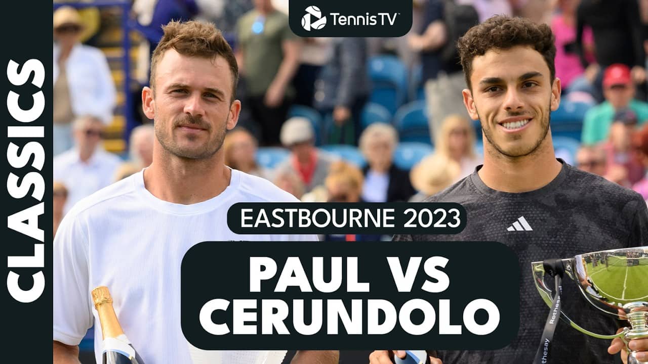 Tommy Paul vs Francisco Cerundolo Grass Court Final 🌱🏆 | Eastbourne 2023 Highlights