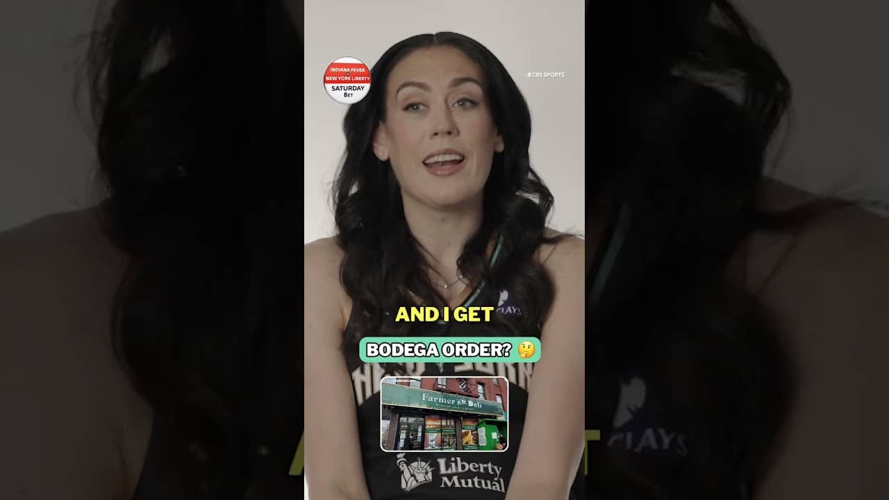 Breanna Stewart gave us the lowdown on her favorite NYC delicacies 🍕 #wnba