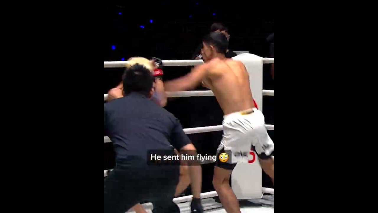 Out of sight 🙂‍↔️ Can Avazbek Kholmirzaev take the belt from Yuya Wakamatsu at ONE SAMURAI 1?