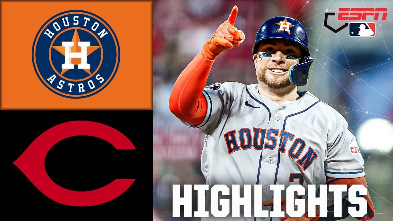 Houston Astros vs. Cincinnati Reds | Full Game Highlights | ESPN MLB