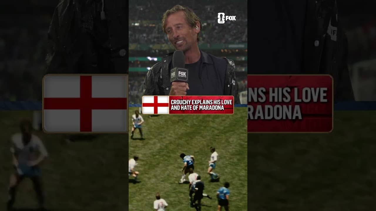 The infamous Hand of God goal looms large in Peter Crouch's memory.