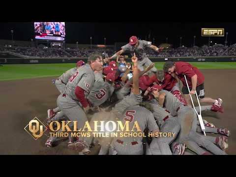 FINAL OUT 🎥 Oklahoma celebrates their third MCWS title | ESPN College Baseball