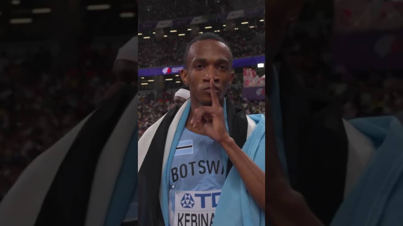 Botswana clinches Africa’s FIRST ever gold in the men’s 4x400m at a #WorldAthleticsChamps