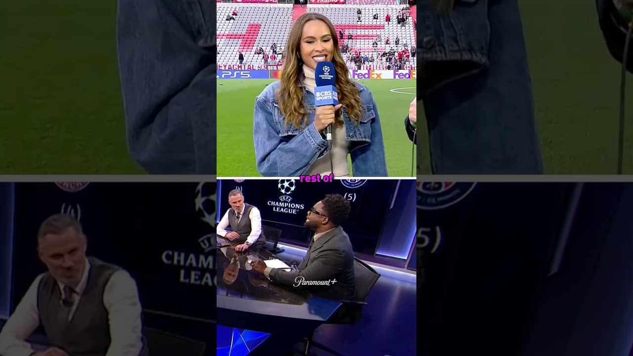 At least Micah started off with a compliment 😭😂 #UCLToday #UCL #ChampionsLeague