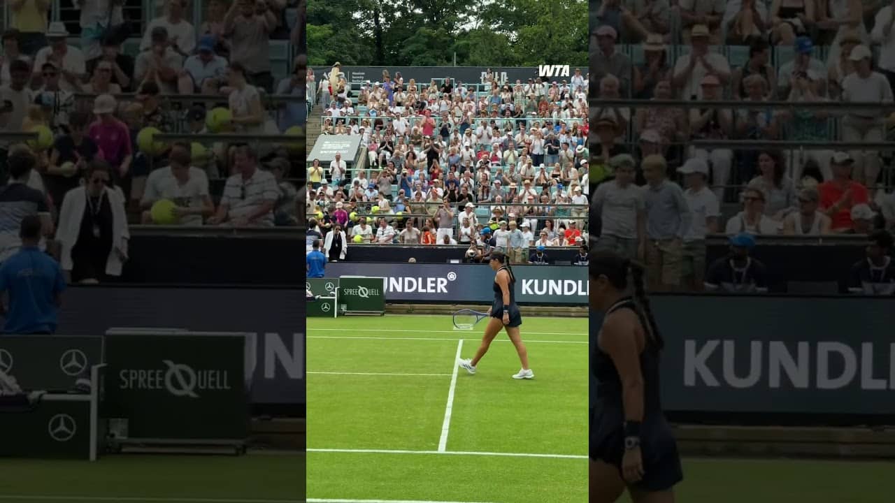 Jessica Pegula returns to the Berlin final after taking out Sabalenka in 3 sets! #wta #tennis