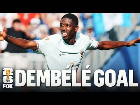 Dembélé EXTENDS Lead 🚨 France’s Ousmane Dembélé Scores Goal From Outside the Box vs Morocco