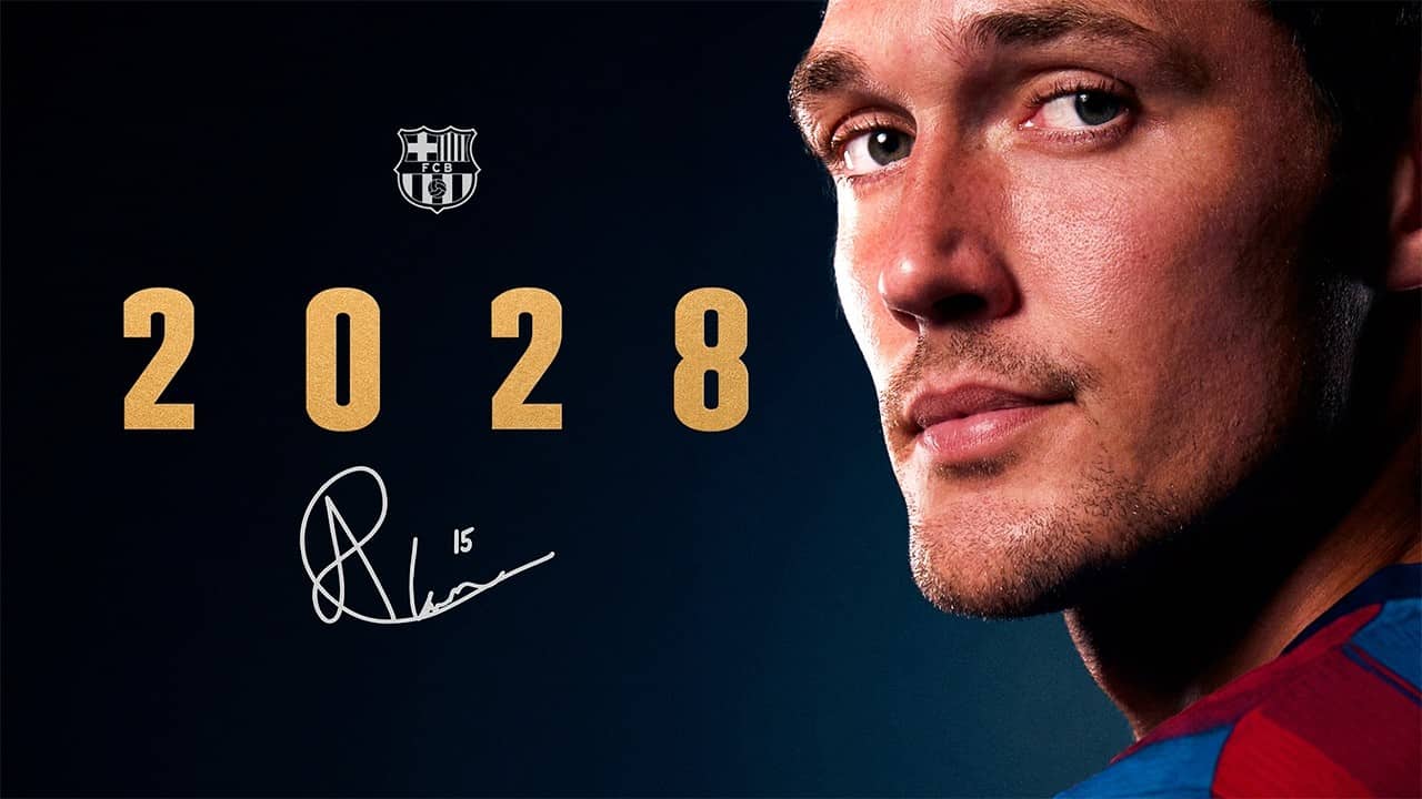 CHRISTENSEN EXTENDS HIS CONTRACT UNTIL 2028 | FC Barcelona 🔵🔴