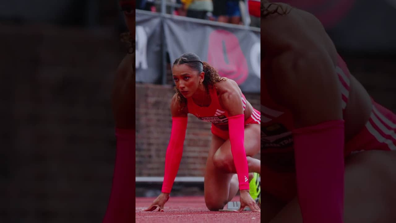 LAVIAI NIELSEN BLOCK STARTS #trackandfield #athletics