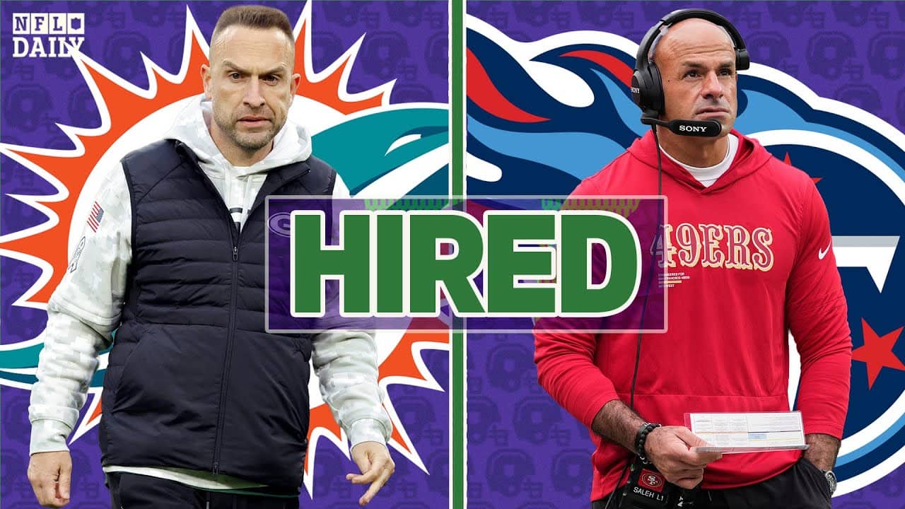 Titans Hire Robert Saleh, Dolphins Hire Jeff Hafley and 49ers and Bears Offseason Previews