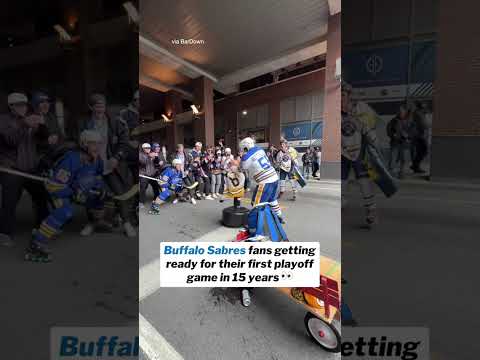 Buffalo Bills fans have tables...Buffalo Sabres fans have this.