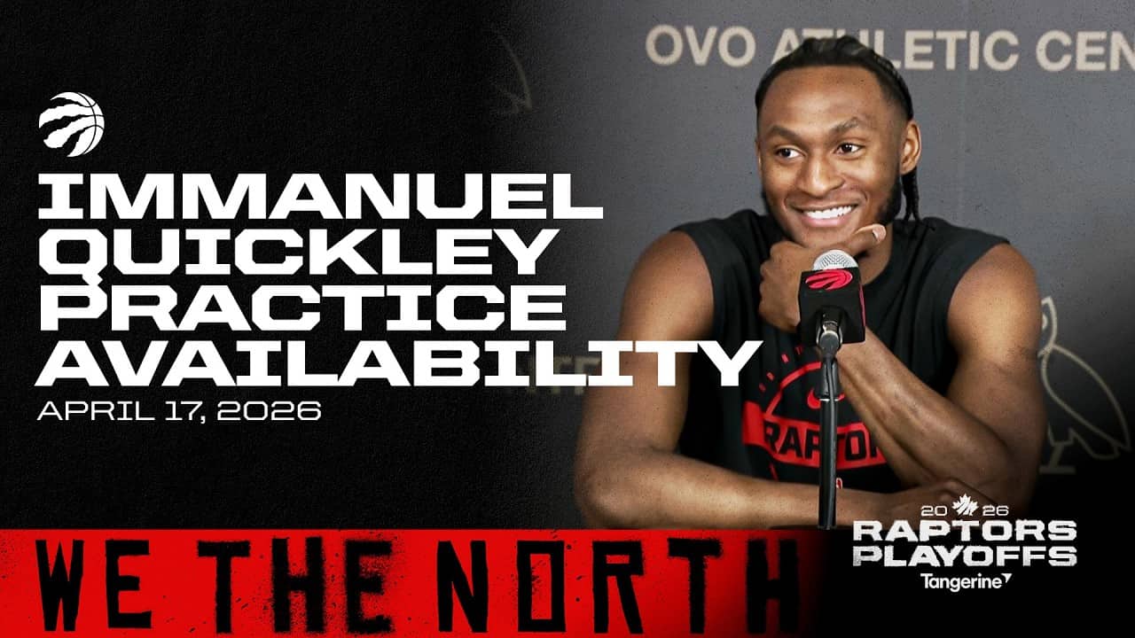 Immanuel Quickley | Playoff Practice | April 17, 2026