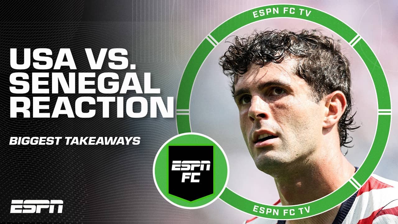 United States vs. Senegal REACTION 🍿 How far can USMNT go in the World Cup? | ESPN FC
