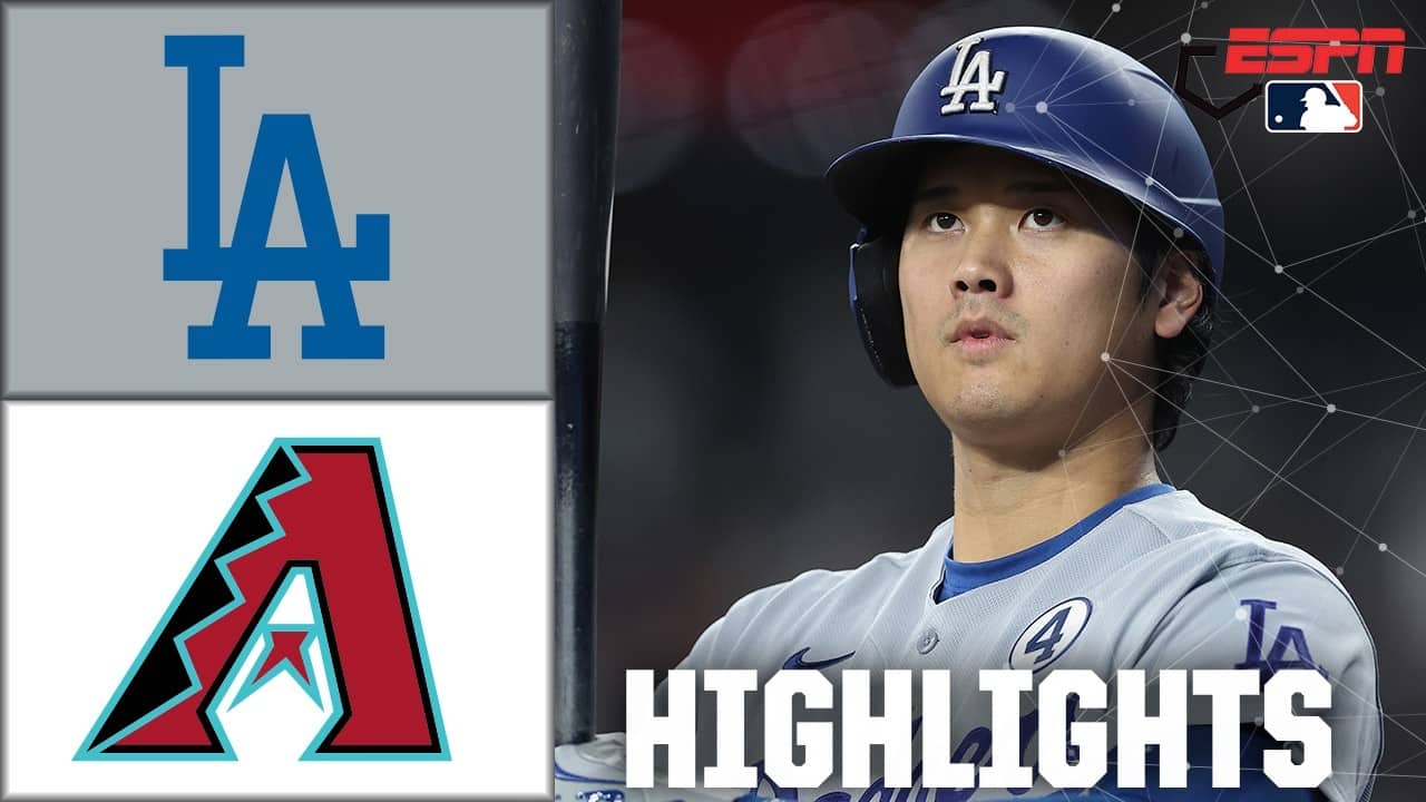 Los Angeles Dodgers vs. Arizona Diamondbacks | Full Game Highlights | ESPN MLB