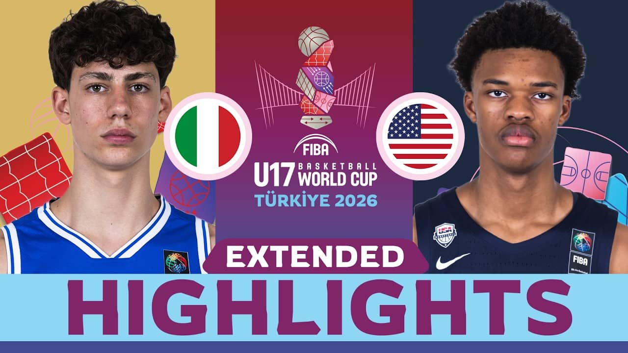 Buckets! USA 🇺🇸 drop 131 points in huge win over Italy 🇮🇹  | HIGHLIGHTS | #FIBAU17 World Cup