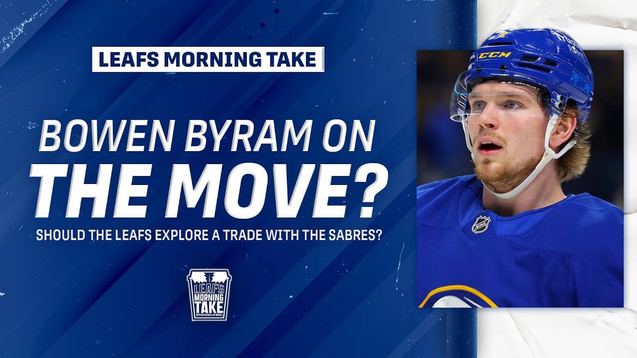 Should the Maple Leafs Trade for Bowen Byram?