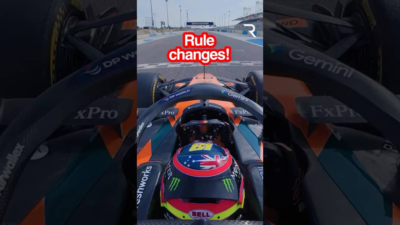 F1 will change its 2026 rules! 📝