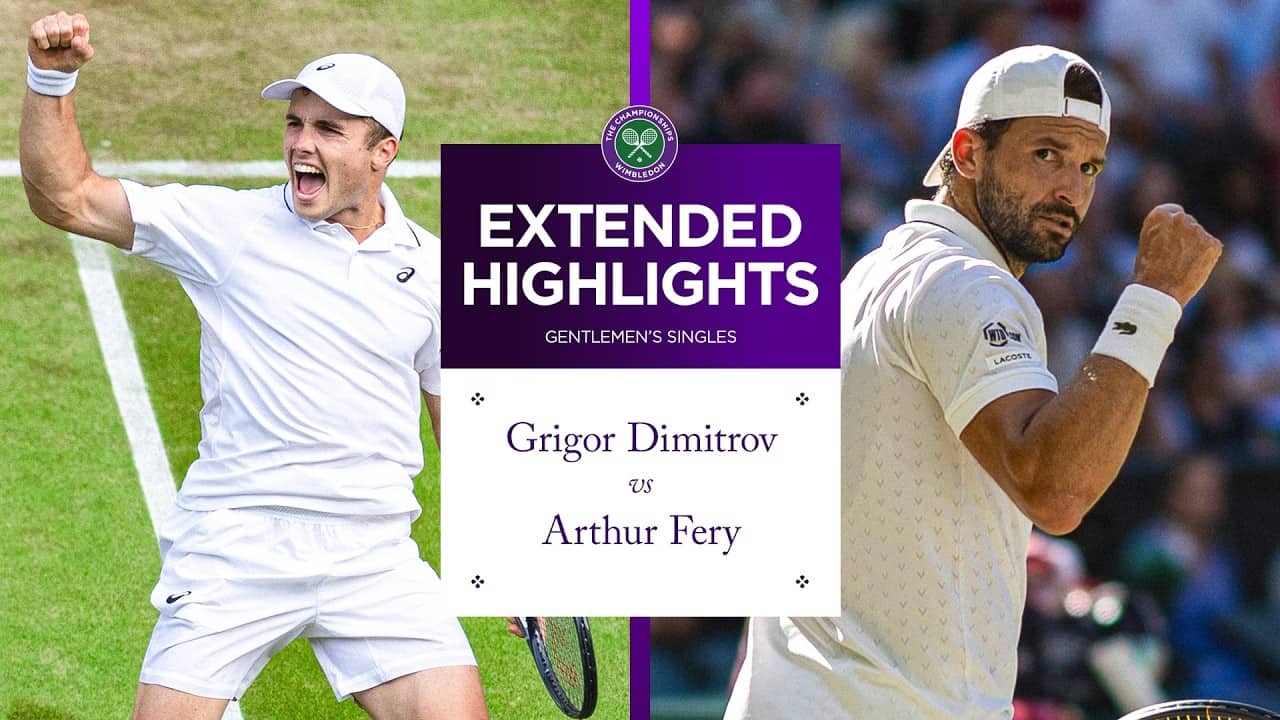 INCREDIBLE scenes! 🤩 | Grigor Dimitrov v Arthur Fery | Extended Highlights | Wimbledon 2026