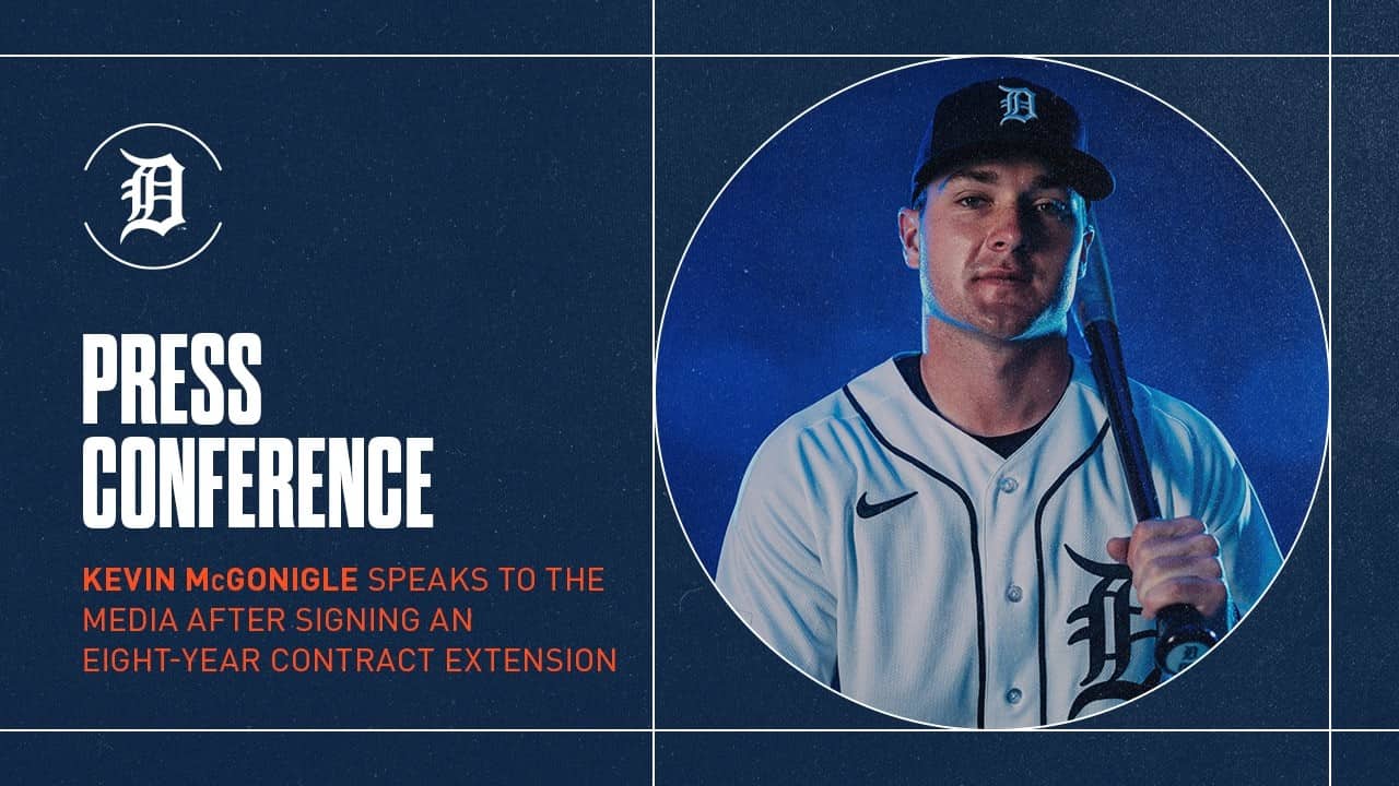 Detroit Tigers Sign Kevin McGonigle to Eight-Year Contract Extension | Press Conference