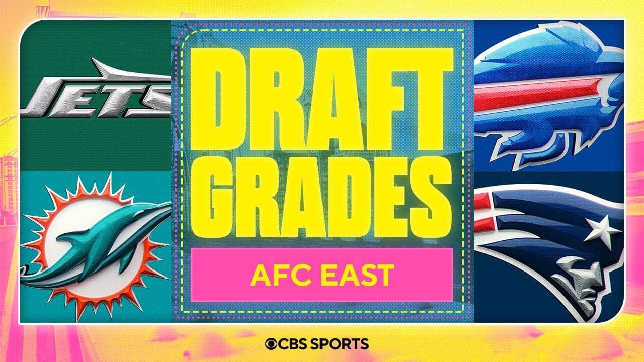 Draft Grades for EACH AFC East team | 2026 NFL Draft