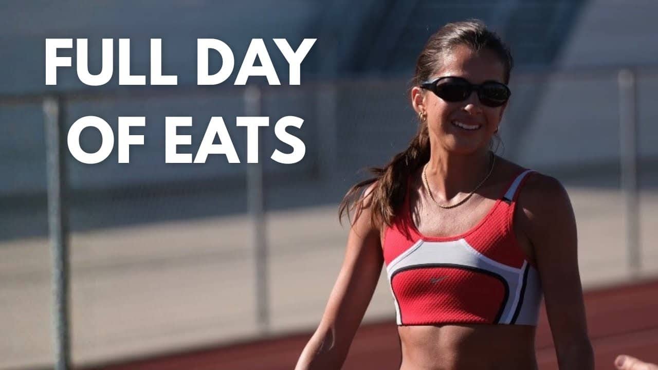 What I ACTUALLY eat in a day to fuel my running  