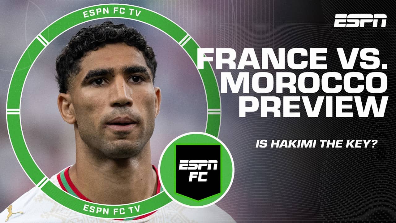 Morocco’s X-Factor? Breaking down Achraf Hakimi’s impact vs. France | ESPN FC