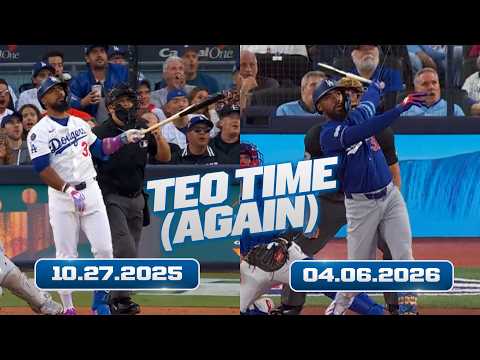 Teoscar Hernández recreates his World Series Game 3 HR against the Blue Jays! 🤯 | MLB Highlights
