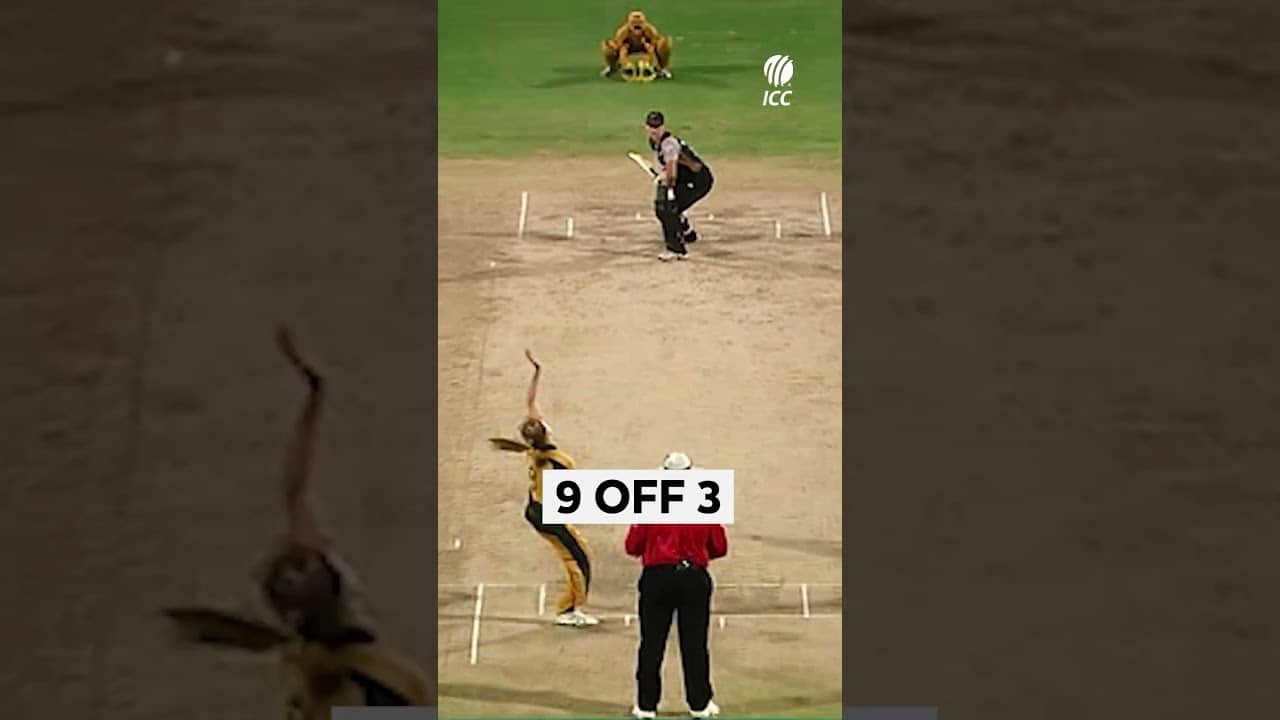 Ellyse Perry delivered a special over to get Australia through in the #T20WorldCup 2010 Final π