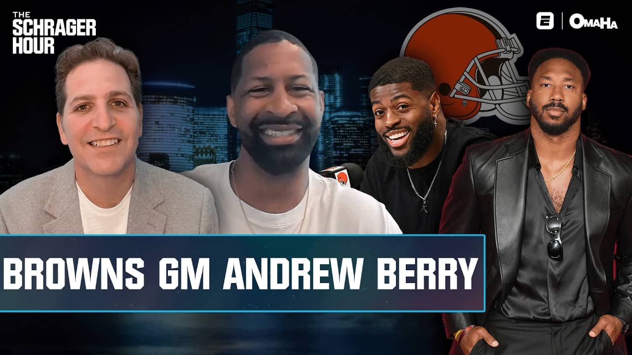 Myles Garrett Trade + Browns QB Situation with GM Andrew Berry | Schrager Hour
