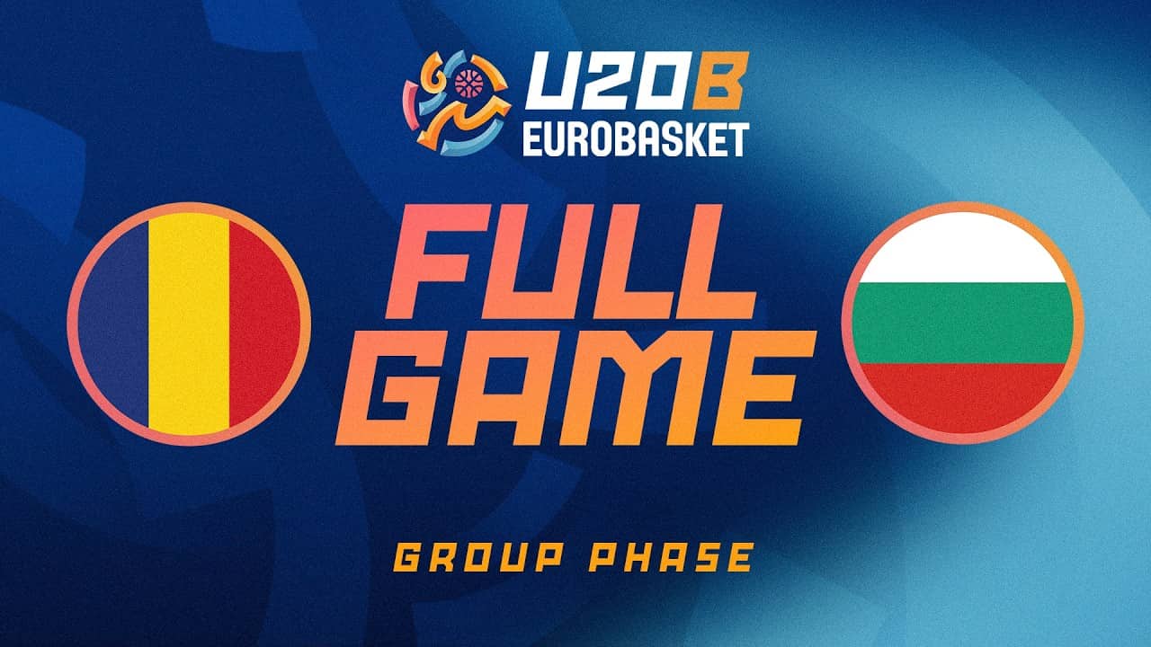 Romania v Bulgaria | Full Basketball Game | FIBA U20 Women's EuroBasket 2026 Division B