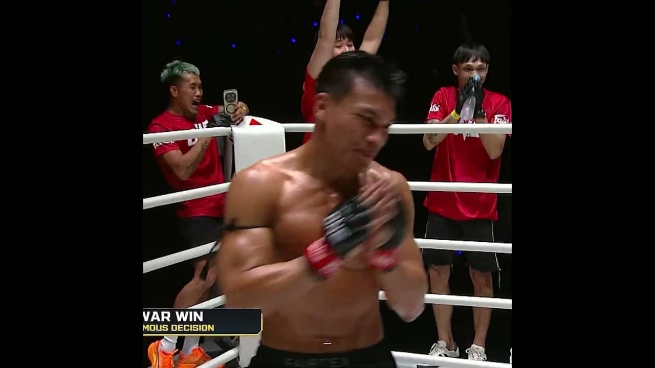 Certified BANGER 👏 Kyaw Swar Win defeats Slatan by unanimous decision after an INSANE battle!