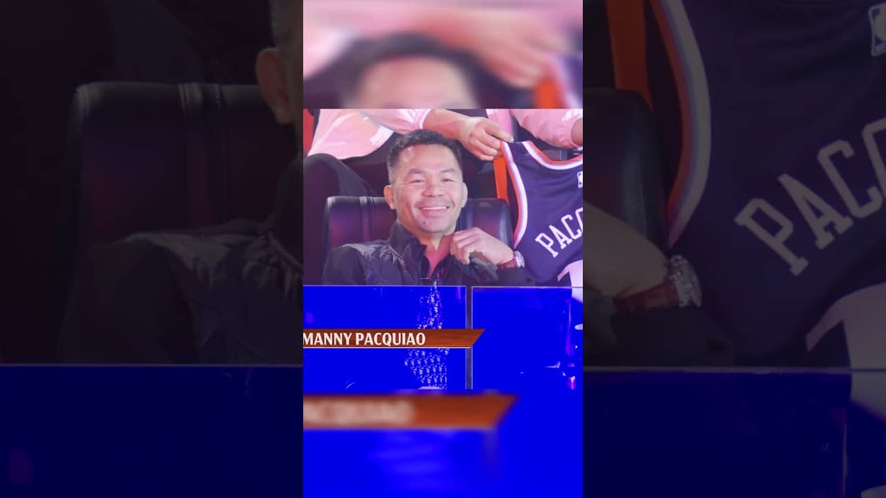 Manny Pacquiao in the building 🥊