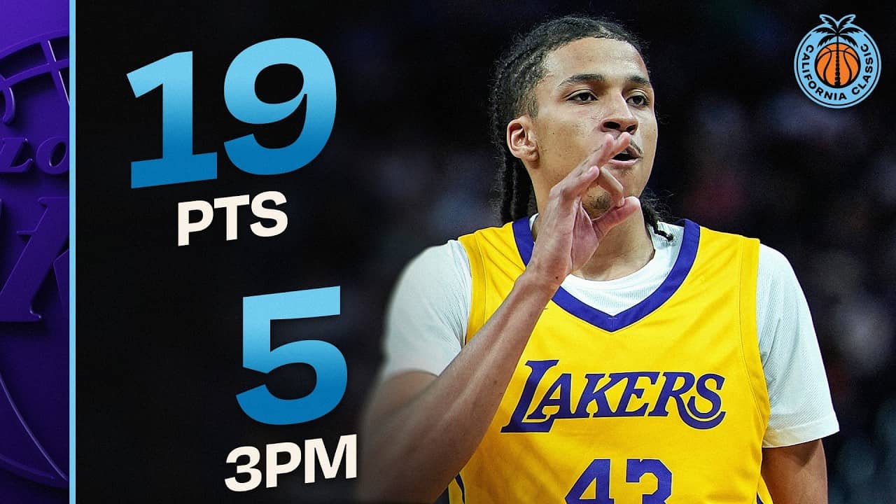 Cameron Carr Was COOKING with 19 PTS in his Lakers Summer League Debut | July 3, 2026