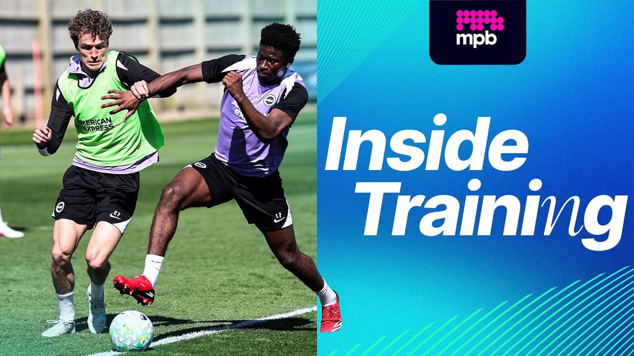 Albion prepare for Clarets contest | Brighton's Inside Training