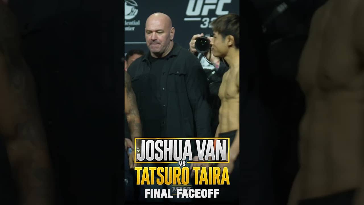 Joshua Van vs. Tatsuro Taira FINAL FACEOFF | UFC 328 | MMA Fighting