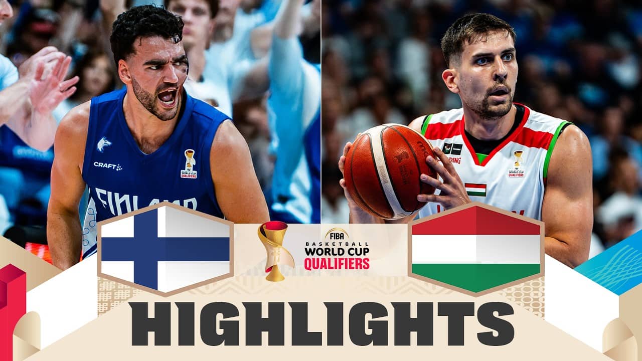 Finland 🇫🇮 v Hungary 🇭🇺 | Highlights | FIBA Basketball World Cup 2027 European Qualifiers
