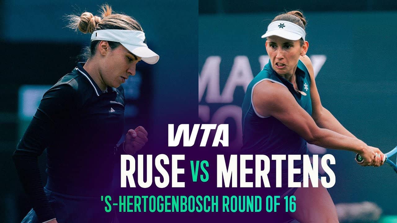 Elena-Gabriela Ruse vs. Elise Mertens | 2026 's-Hertogenbosch Round of 16 | WTA Match Highlights