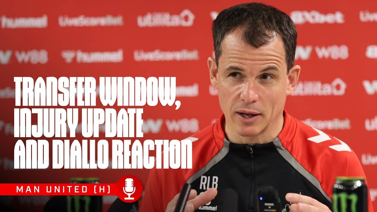 Transfer Window, Injury Update and Amad Diallo Reaction | Le Bris Press Conference: Part Two