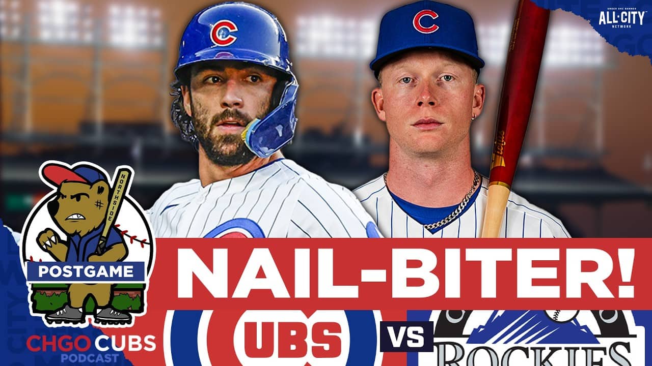 CUBS POSTGAME: CUBS NEEDED THIS! Dansby Swanson's Homer Powers Series Victory vs Rockies | CHGO Cubs