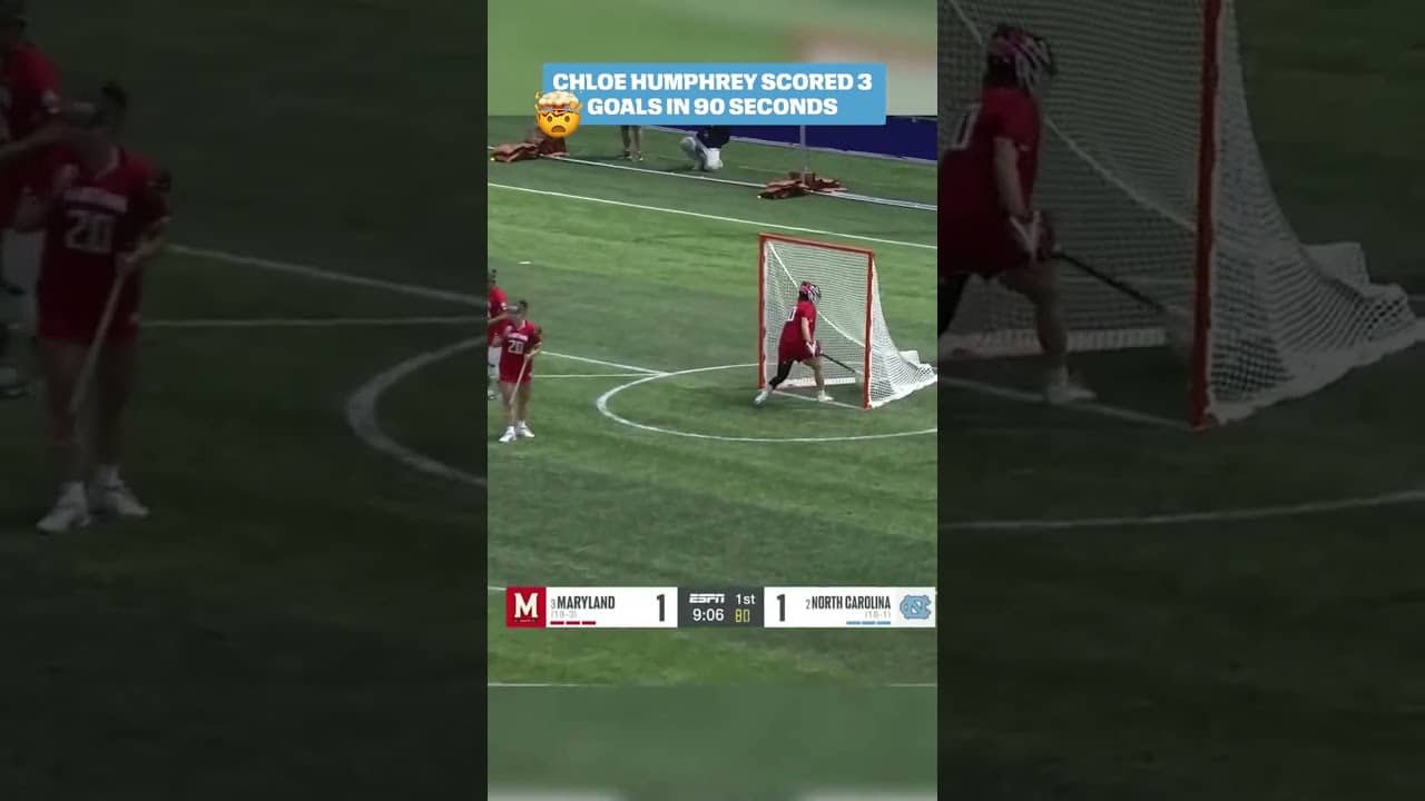 She completed a first-quarter hat trick just seven minutes into the game 🔥