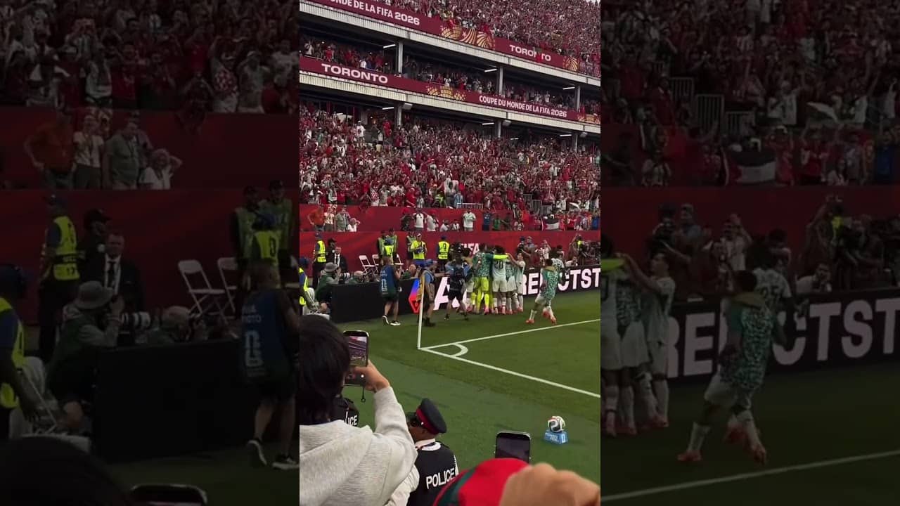 Cristiano Ronaldo‘s penalty shot against Croatia in the 2026 FIFA World Cup SUIIIIII￼