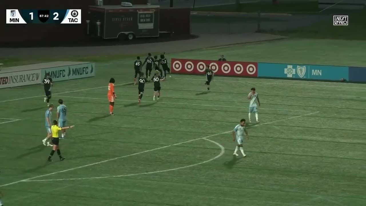 MNUFC2 Goal: MNUFC Academy Jose Orta Ruiz Scores on Debut