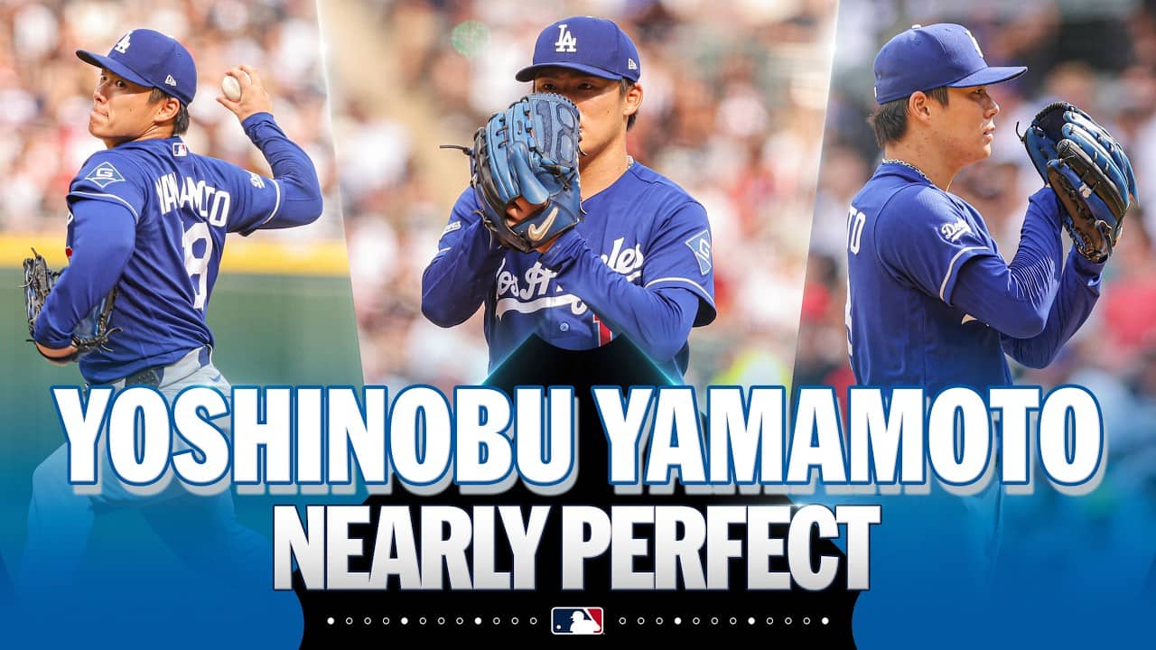 Yoshinobu Yamamoto takes a PERFECT GAME into the 8th inning for the Los Angeles Dodgers! 🤯
