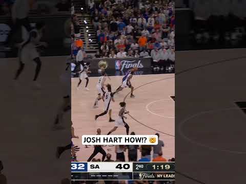 Josh Hart gets the wild And 1 to go!