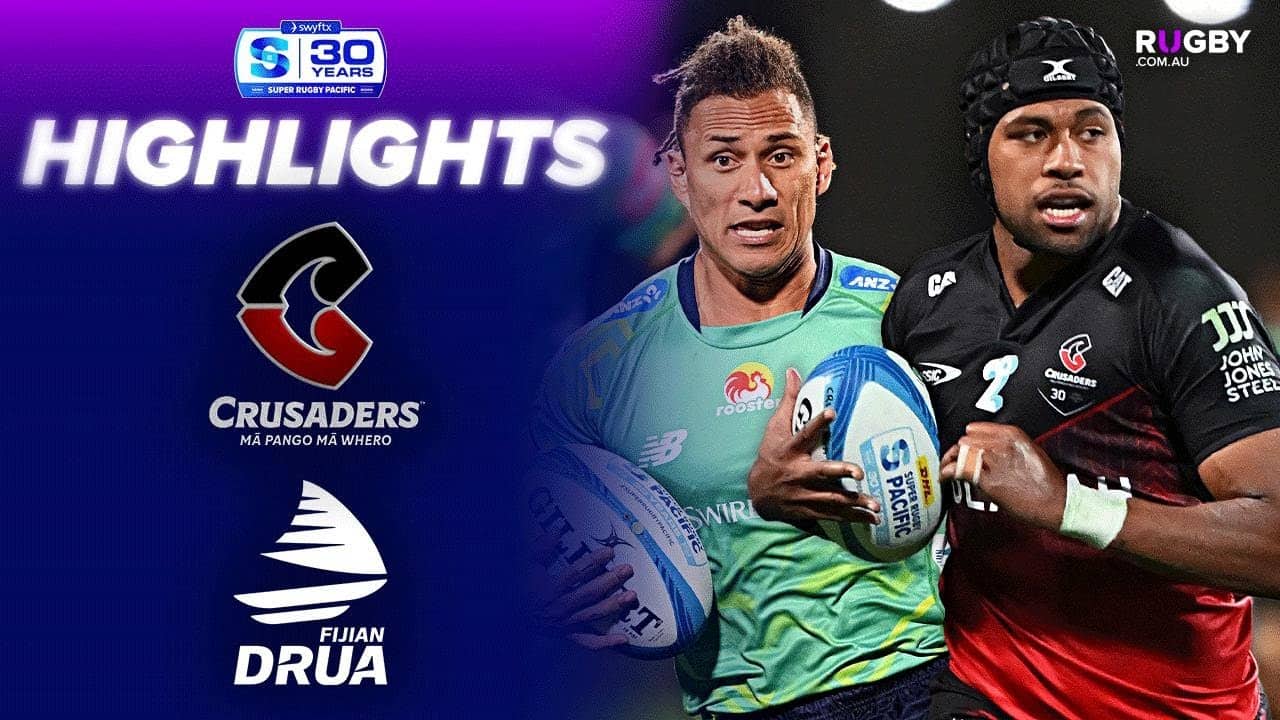 Crusaders v Fijian Drua Highlights | Round 8 | Super Rugby Pacific 2026