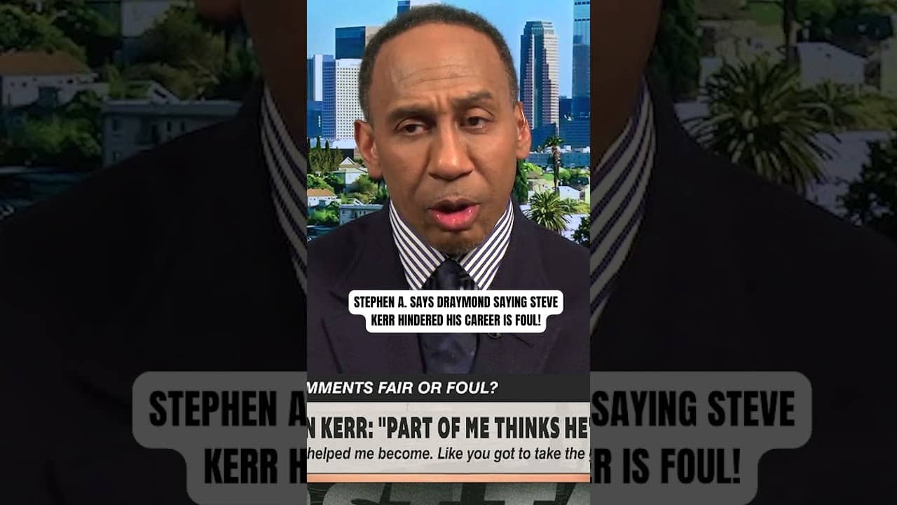 Stephen A. called out Draymond Green 🗣️👀