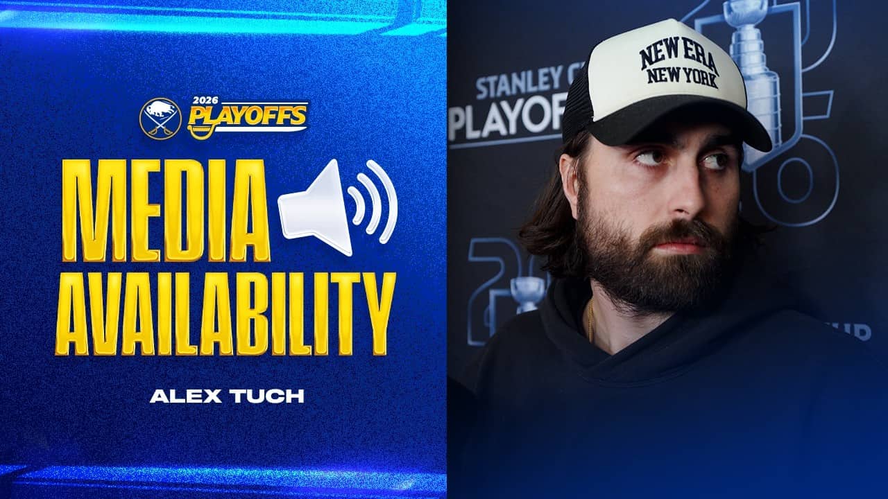 "Excited To Give Fans Game 7" | Alex Tuch After Forcing Game 7 vs Montreal | Buffalo Sabres Playoffs