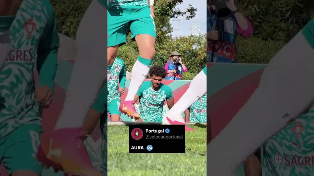 Starting the week with Portugal’s aura 🤩🇵🇹