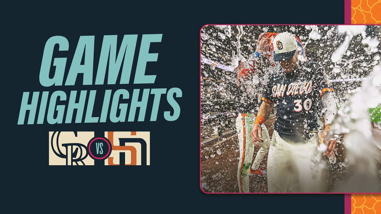Rockies vs. Padres Game Highlights (4/10/26) | MLB Highlights