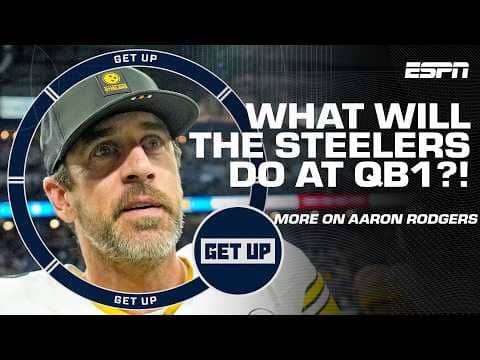 Dan Graziano BELIEVES Aaron Rodgers will end up BACK with the Steelers! 👀 | Get Up